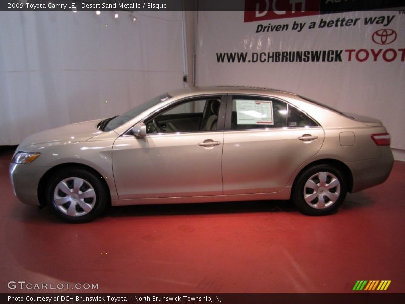 Desert Sand Metallic / Bisque 2009 Toyota Camry LE