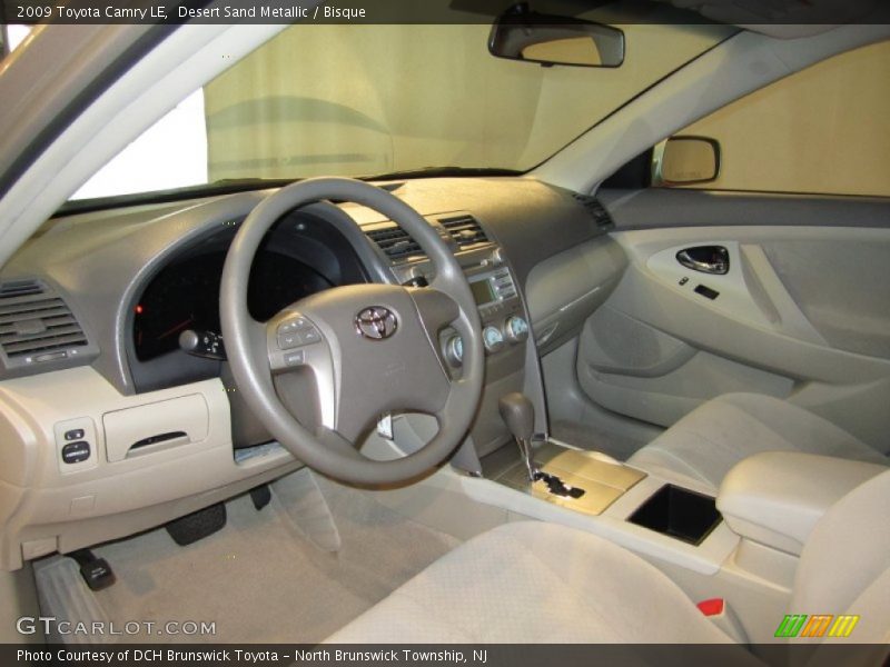 Desert Sand Metallic / Bisque 2009 Toyota Camry LE