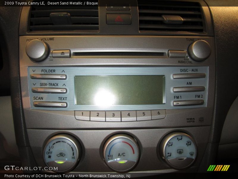 Desert Sand Metallic / Bisque 2009 Toyota Camry LE