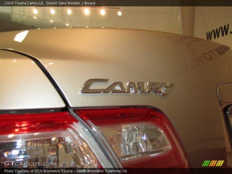 Desert Sand Metallic / Bisque 2009 Toyota Camry LE