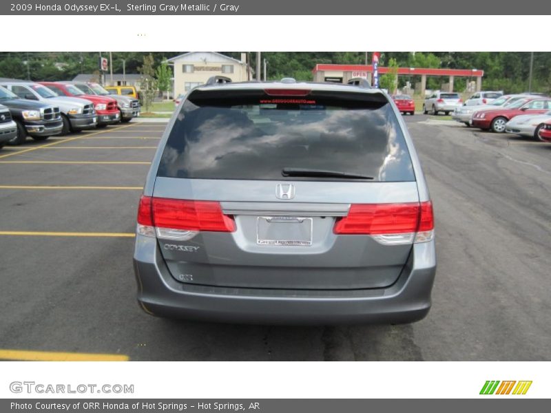 Sterling Gray Metallic / Gray 2009 Honda Odyssey EX-L