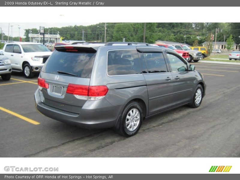 Sterling Gray Metallic / Gray 2009 Honda Odyssey EX-L