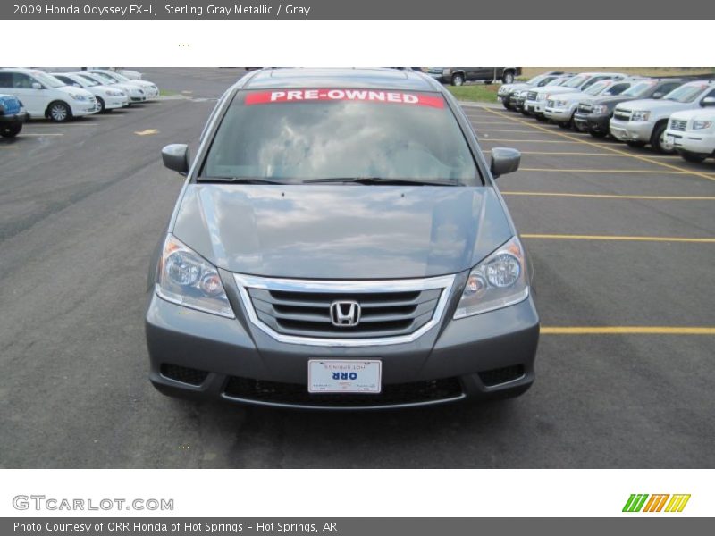 Sterling Gray Metallic / Gray 2009 Honda Odyssey EX-L