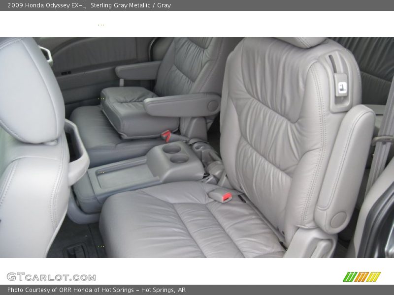  2009 Odyssey EX-L Gray Interior