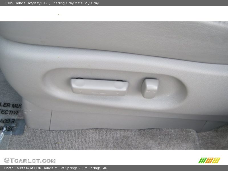 Sterling Gray Metallic / Gray 2009 Honda Odyssey EX-L