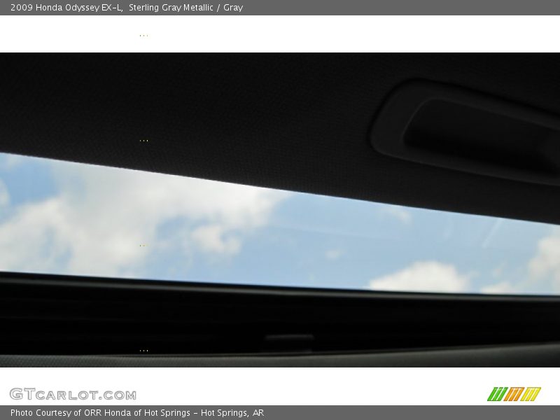 Sterling Gray Metallic / Gray 2009 Honda Odyssey EX-L