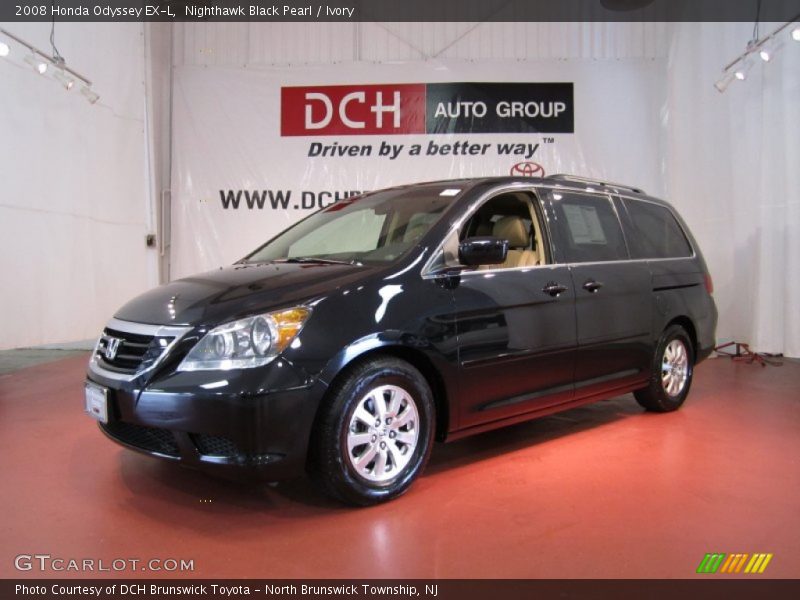 Nighthawk Black Pearl / Ivory 2008 Honda Odyssey EX-L