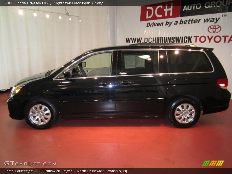 Nighthawk Black Pearl / Ivory 2008 Honda Odyssey EX-L