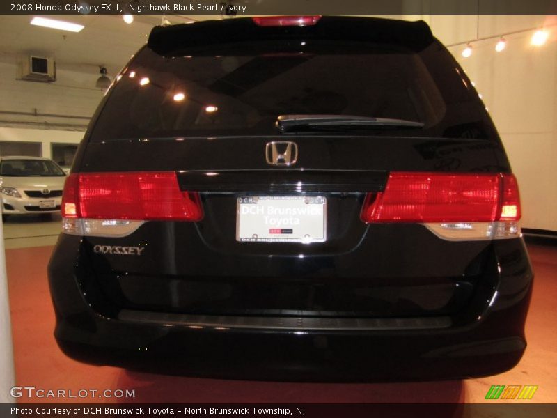 Nighthawk Black Pearl / Ivory 2008 Honda Odyssey EX-L