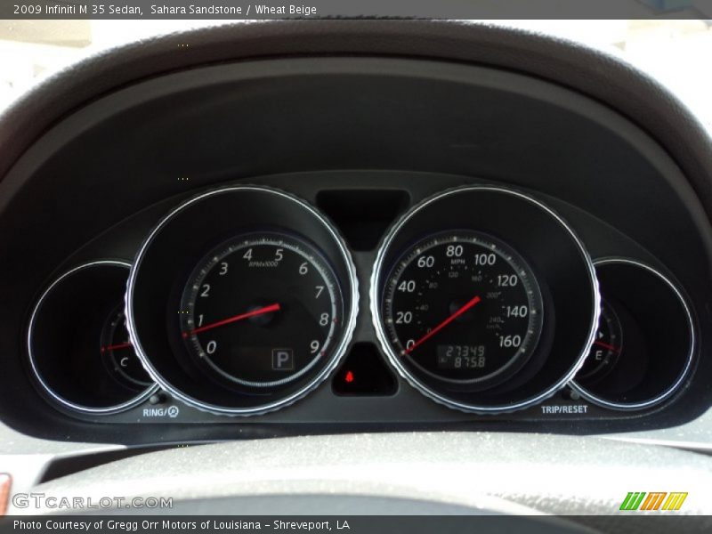  2009 M 35 Sedan 35 Sedan Gauges