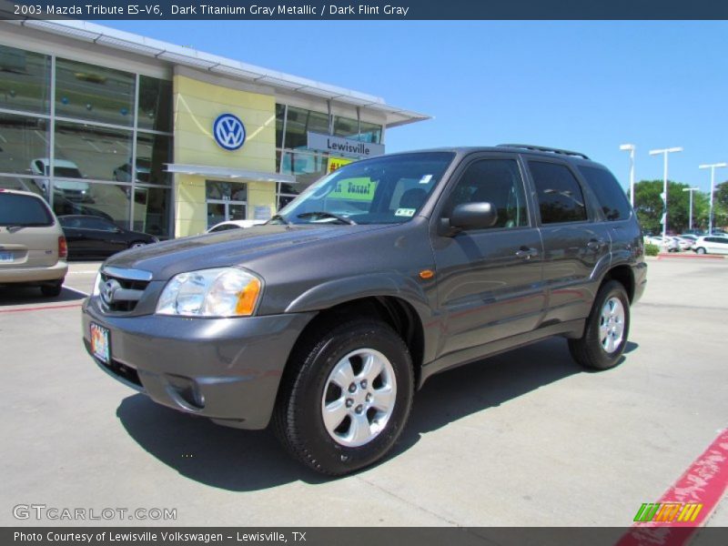 Dark Titanium Gray Metallic / Dark Flint Gray 2003 Mazda Tribute ES-V6