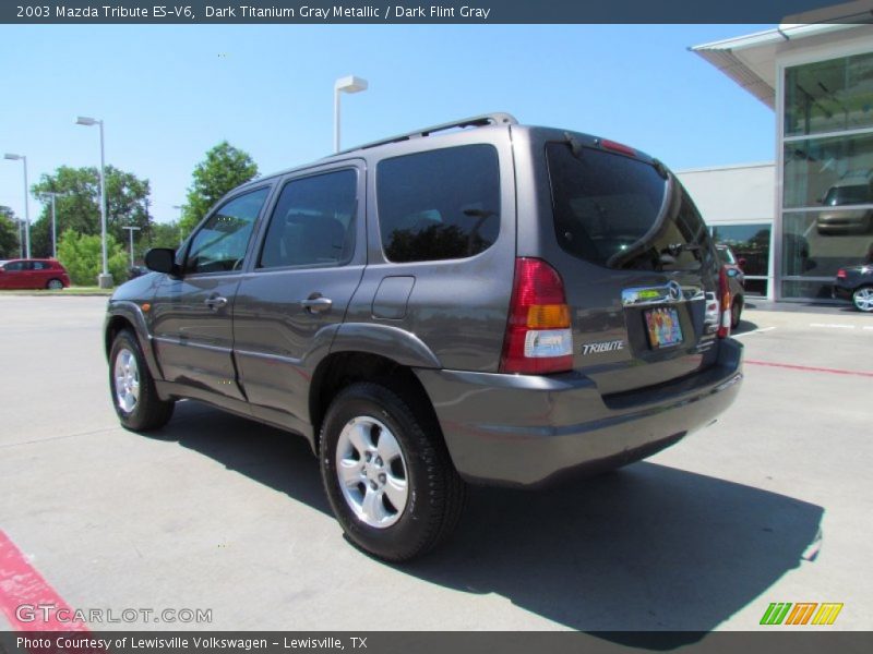Dark Titanium Gray Metallic / Dark Flint Gray 2003 Mazda Tribute ES-V6