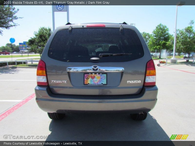 Dark Titanium Gray Metallic / Dark Flint Gray 2003 Mazda Tribute ES-V6