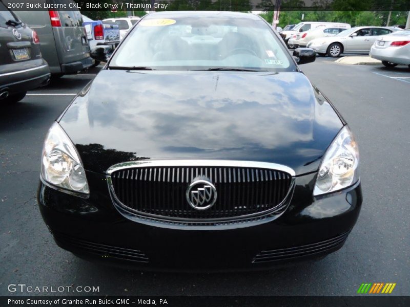 Black Onyx / Titanium Gray 2007 Buick Lucerne CXL
