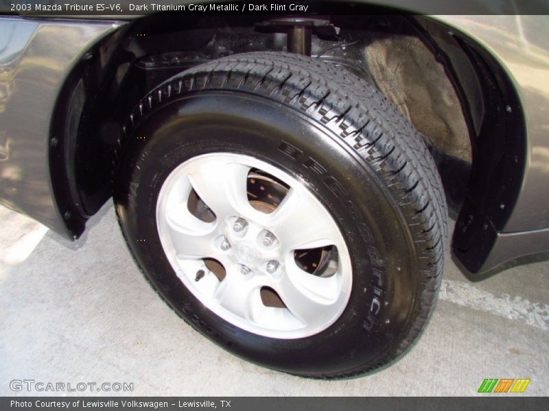 Dark Titanium Gray Metallic / Dark Flint Gray 2003 Mazda Tribute ES-V6