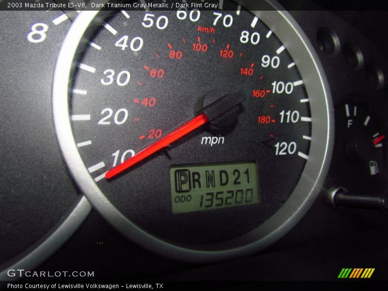 Dark Titanium Gray Metallic / Dark Flint Gray 2003 Mazda Tribute ES-V6