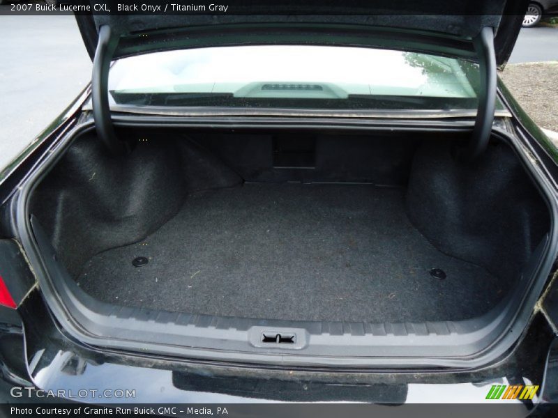 Black Onyx / Titanium Gray 2007 Buick Lucerne CXL