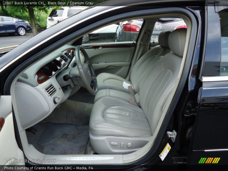 Black Onyx / Titanium Gray 2007 Buick Lucerne CXL