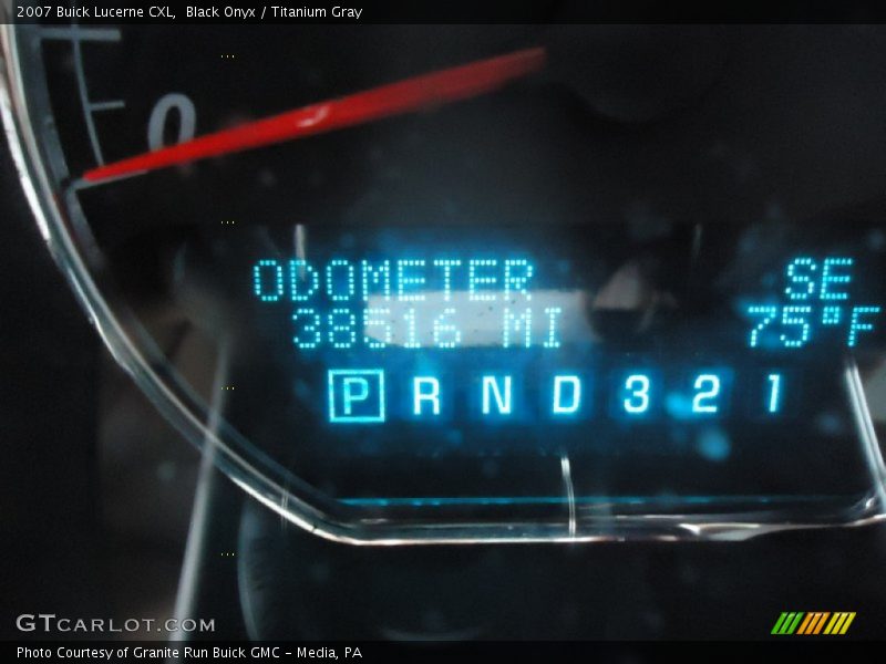 Black Onyx / Titanium Gray 2007 Buick Lucerne CXL