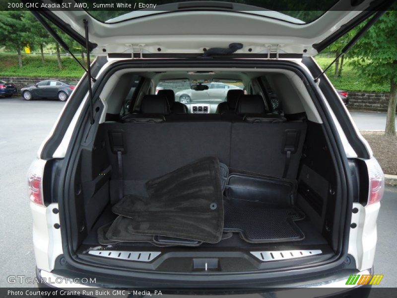 Summit White / Ebony 2008 GMC Acadia SLT AWD