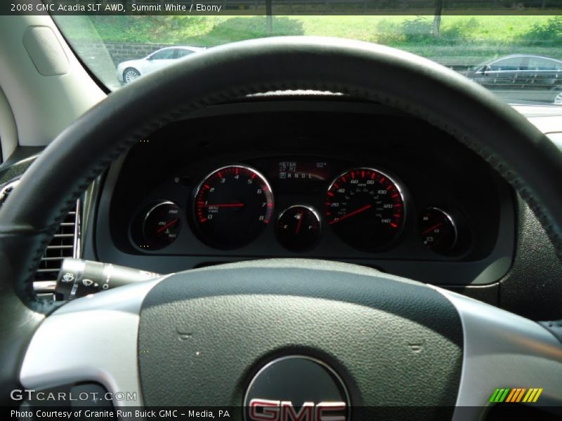 Summit White / Ebony 2008 GMC Acadia SLT AWD