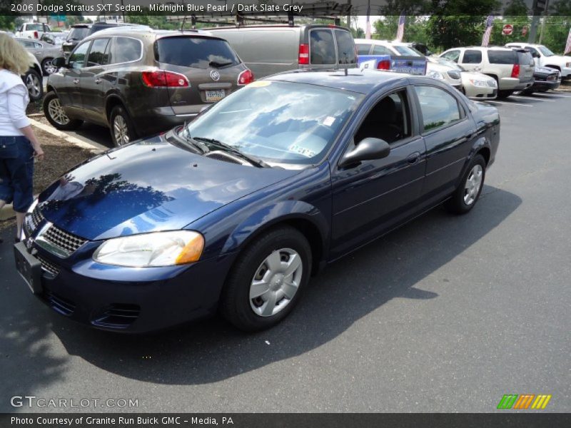 Midnight Blue Pearl / Dark Slate Grey 2006 Dodge Stratus SXT Sedan