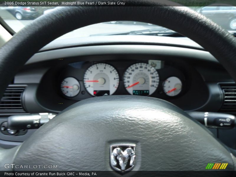 Midnight Blue Pearl / Dark Slate Grey 2006 Dodge Stratus SXT Sedan