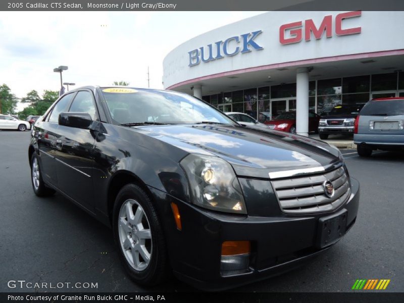 Moonstone / Light Gray/Ebony 2005 Cadillac CTS Sedan