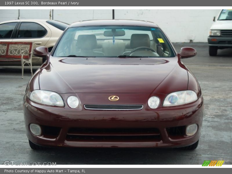 Bordeaux Pearl / Ivory 1997 Lexus SC 300