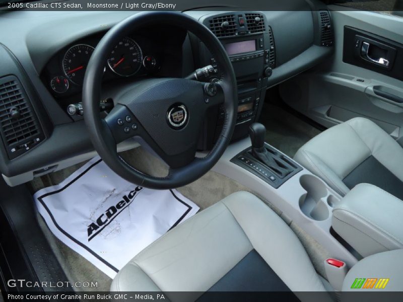 Moonstone / Light Gray/Ebony 2005 Cadillac CTS Sedan