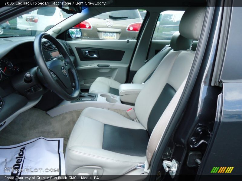 Moonstone / Light Gray/Ebony 2005 Cadillac CTS Sedan