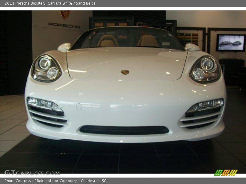Carrara White / Sand Beige 2011 Porsche Boxster