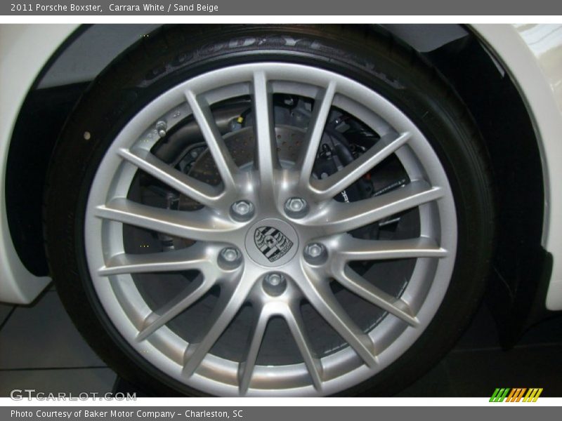 Carrara White / Sand Beige 2011 Porsche Boxster
