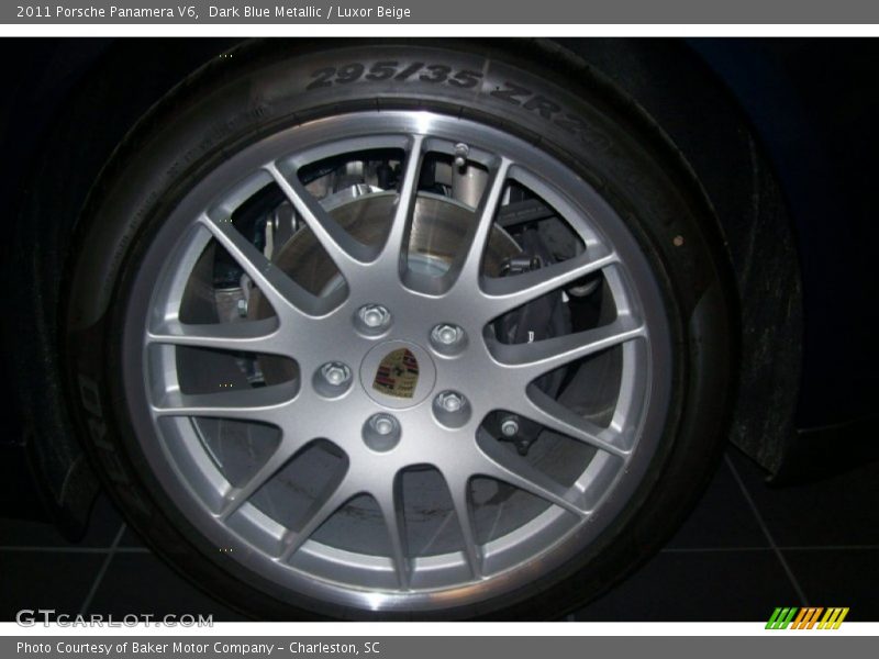 Dark Blue Metallic / Luxor Beige 2011 Porsche Panamera V6