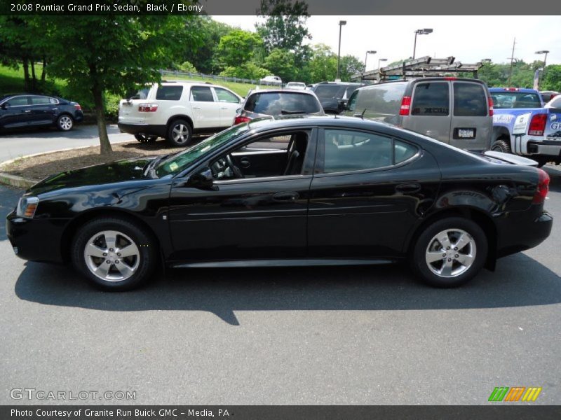 Black / Ebony 2008 Pontiac Grand Prix Sedan