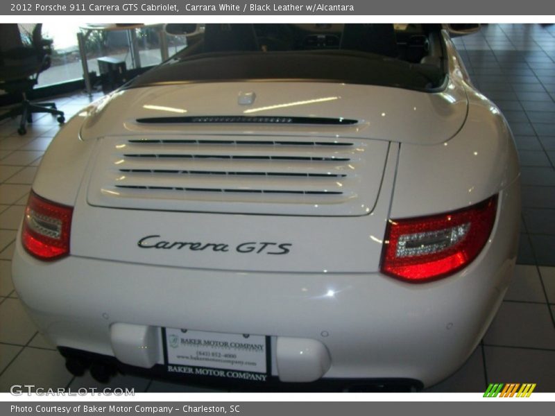 Carrara White / Black Leather w/Alcantara 2012 Porsche 911 Carrera GTS Cabriolet