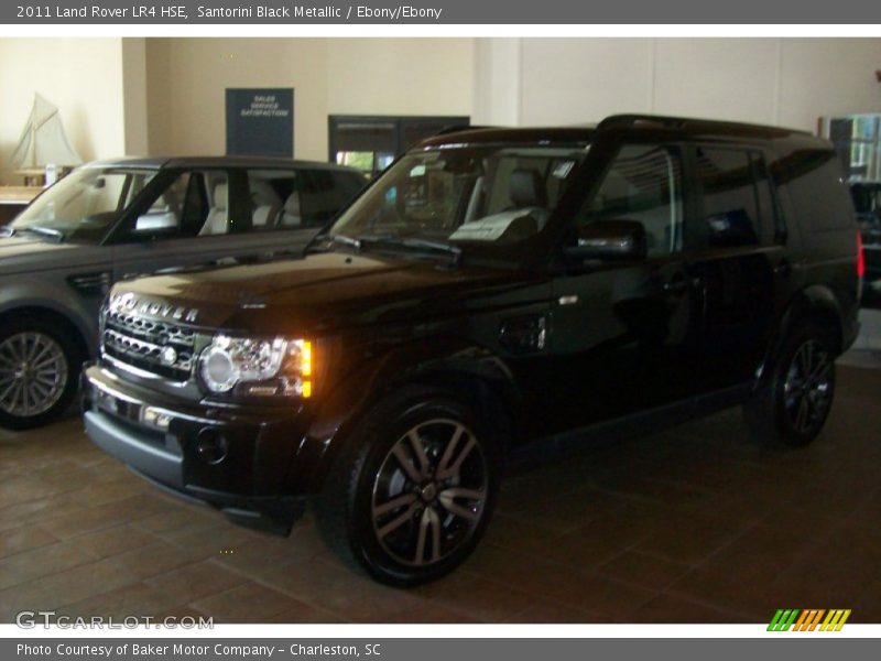 Santorini Black Metallic / Ebony/Ebony 2011 Land Rover LR4 HSE