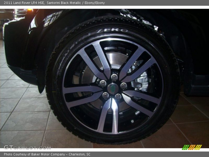 Santorini Black Metallic / Ebony/Ebony 2011 Land Rover LR4 HSE