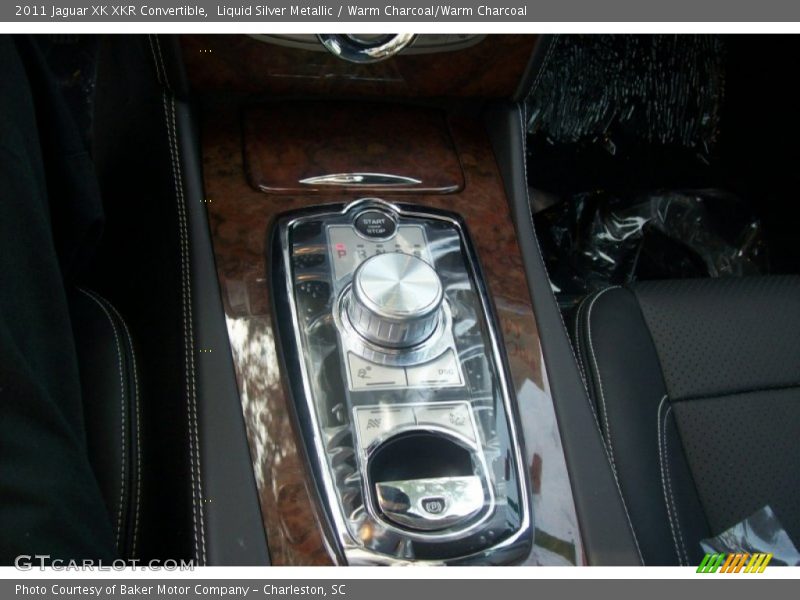 Liquid Silver Metallic / Warm Charcoal/Warm Charcoal 2011 Jaguar XK XKR Convertible
