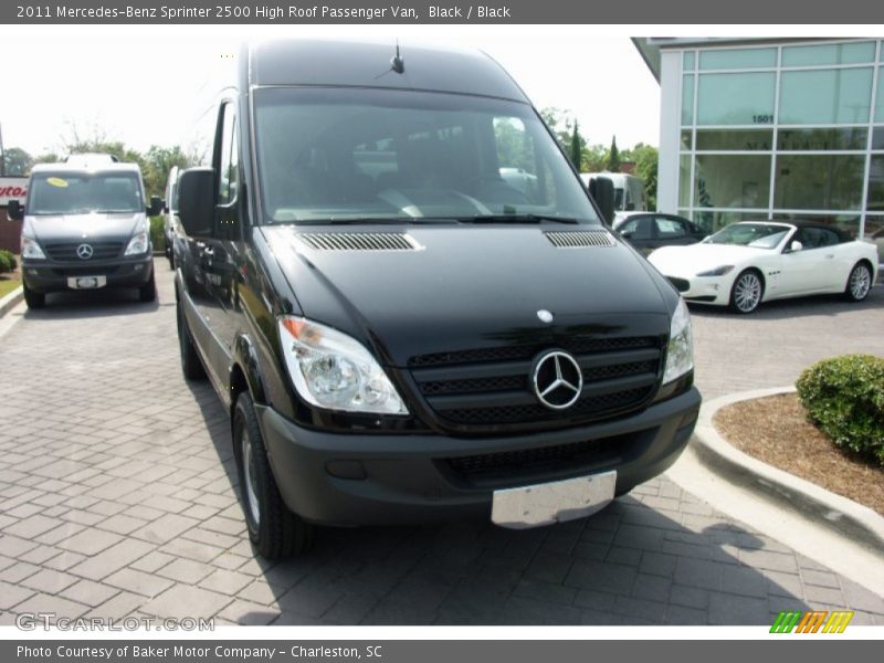 Black / Black 2011 Mercedes-Benz Sprinter 2500 High Roof Passenger Van