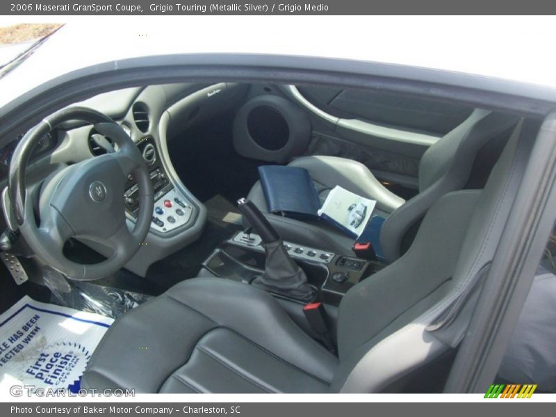Grigio Touring (Metallic Silver) / Grigio Medio 2006 Maserati GranSport Coupe