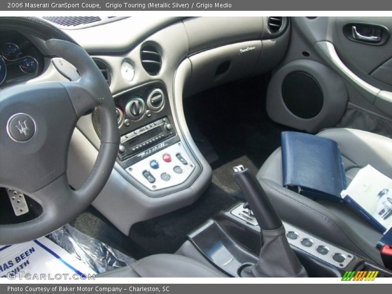 Grigio Touring (Metallic Silver) / Grigio Medio 2006 Maserati GranSport Coupe