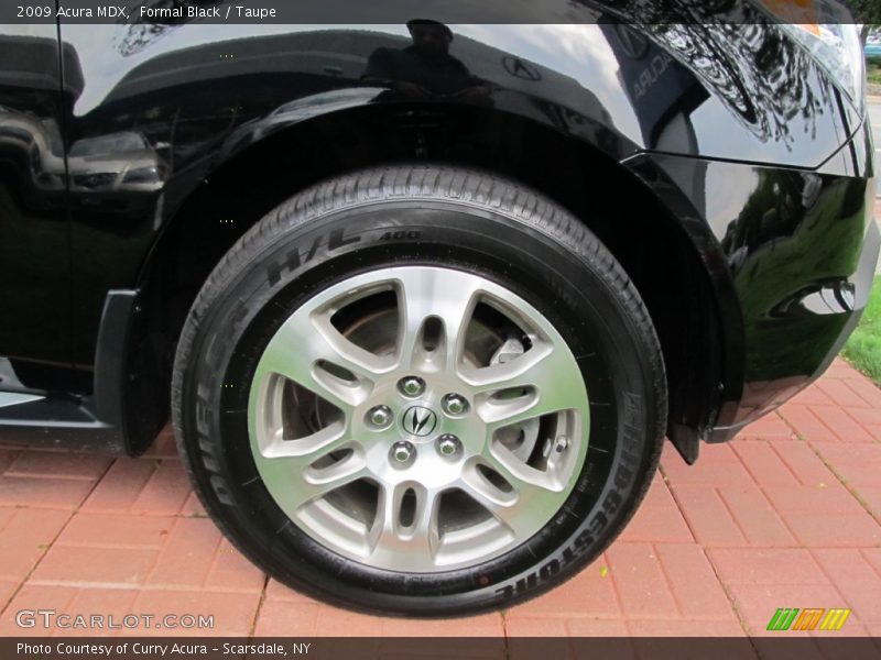 Formal Black / Taupe 2009 Acura MDX