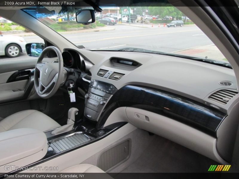 Formal Black / Taupe 2009 Acura MDX