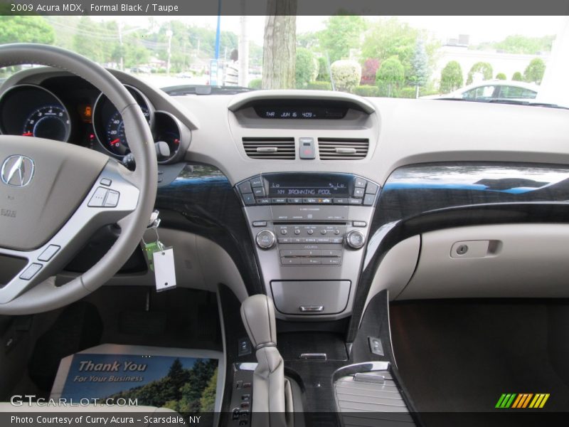Formal Black / Taupe 2009 Acura MDX