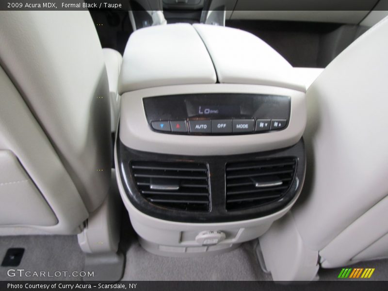 Formal Black / Taupe 2009 Acura MDX