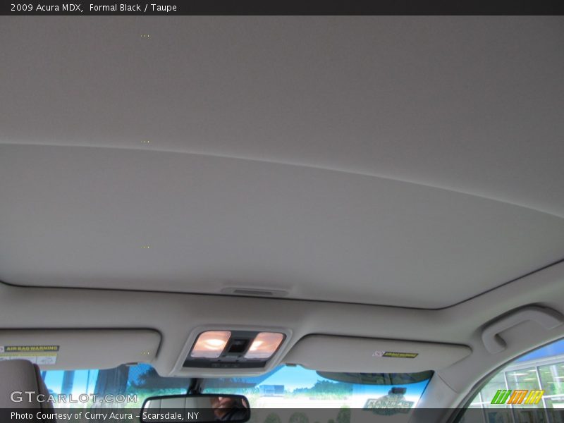 Formal Black / Taupe 2009 Acura MDX