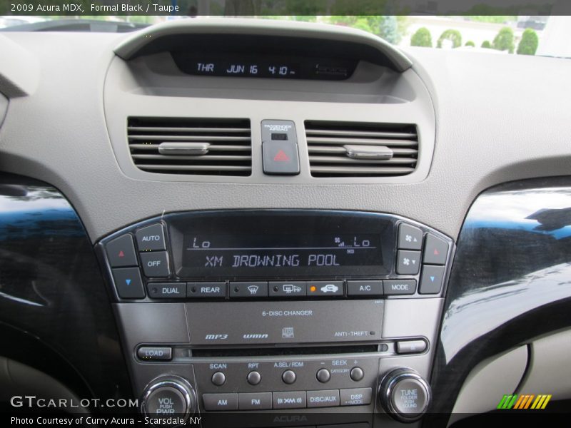 Formal Black / Taupe 2009 Acura MDX