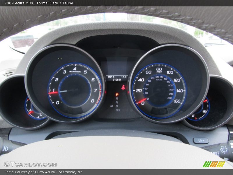 Formal Black / Taupe 2009 Acura MDX