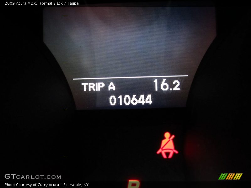 Formal Black / Taupe 2009 Acura MDX